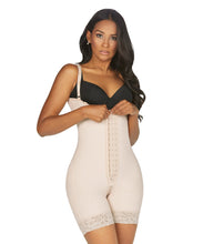 Cargar imagen en el visor de la galería, Short Bodysuit, Abdomen Control &amp; Butt Lifter. Waist Definition 3 Hooks ( Ref. O-011 )
