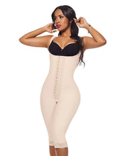 Cargar imagen en el visor de la galería, Knee Bodysuit, girdle &amp; butt lifter, Waist Definition 3 Hooks ( Ref. O-023 )
