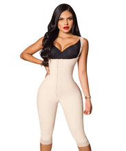 Cargar imagen en el visor de la galería, Knee Bodysuit, girdle &amp; butt lifter, Waist Definition 3 Hooks ( Ref. O-023 )
